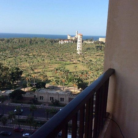 Sea & Garden View At Al-Muntazh Towers - إطلاله علي البحر و حدائق قصر المنتزه Apartamento Alexandria Exterior foto